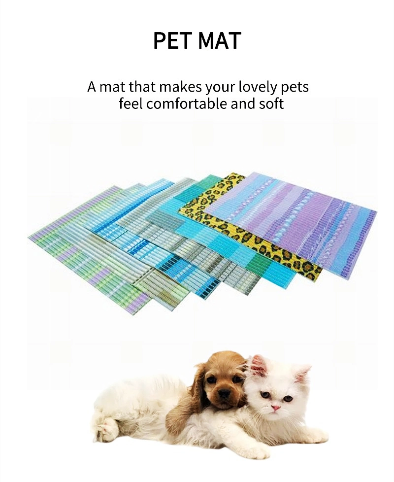 PVC Foaming Pet Products Cat Dog Mat Dog Cats Sleeping Bed Pet Training Pads