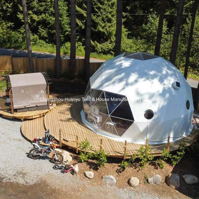 Geodesic Luxury Waterproof Hotel Glamping Camping Igloo Dome Tent for Sale