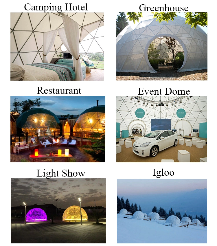 Most Popular 6m Dome House Geodesic Dome Tent
