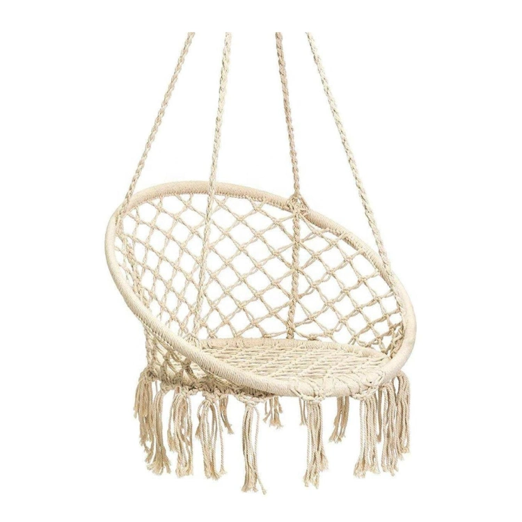 New Design Swing Cotton Rope Hanging Swing Hammock Chair