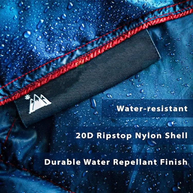 Outdoor Ripstop Waterproof Nylon Portable Camping Blanket Keep Warm Down Camping Blanket