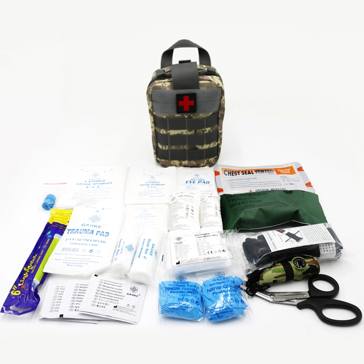 Trauma Kit First ID Bag Outdoor Portable Camping Hiking Tactical Emergency Survival Gear and Ifak