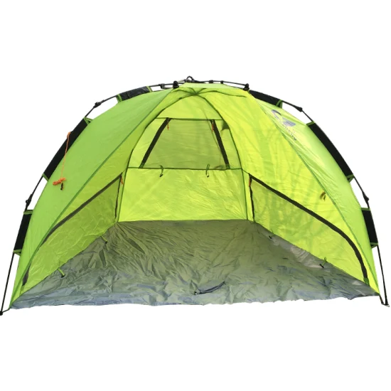 Sunshade Gazebo UV Proof Easy up Automatic Beach Tent