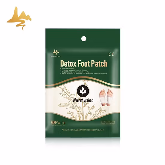 Chinese Herbal Extraction Wood Vinegar Sleeping Detox Foot Pad Tentss